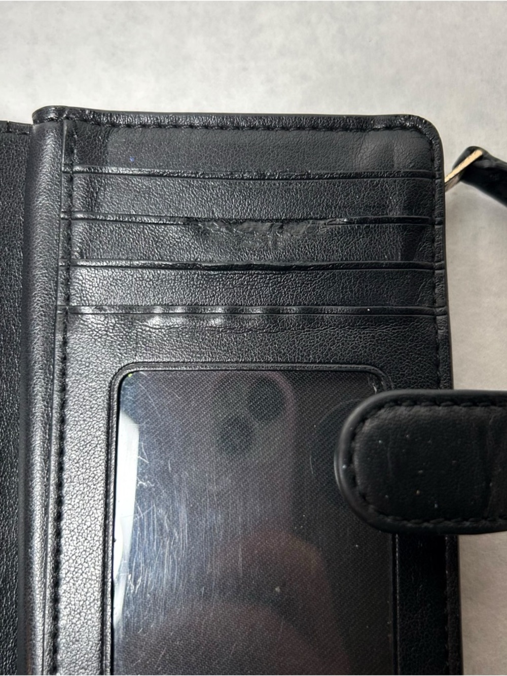 Coach Medium Compact Corner Zip Wallet in Signature Leather with Gold Tone Logo - Picture 13 of 15